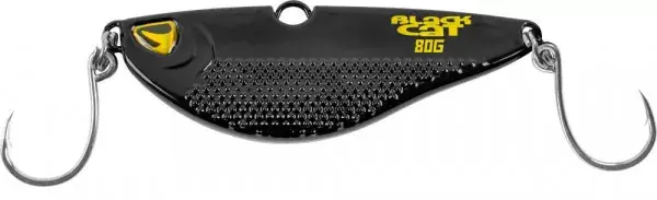BLACK CAT Heavy Vibe V Lure 110g Black Voordeelprijs