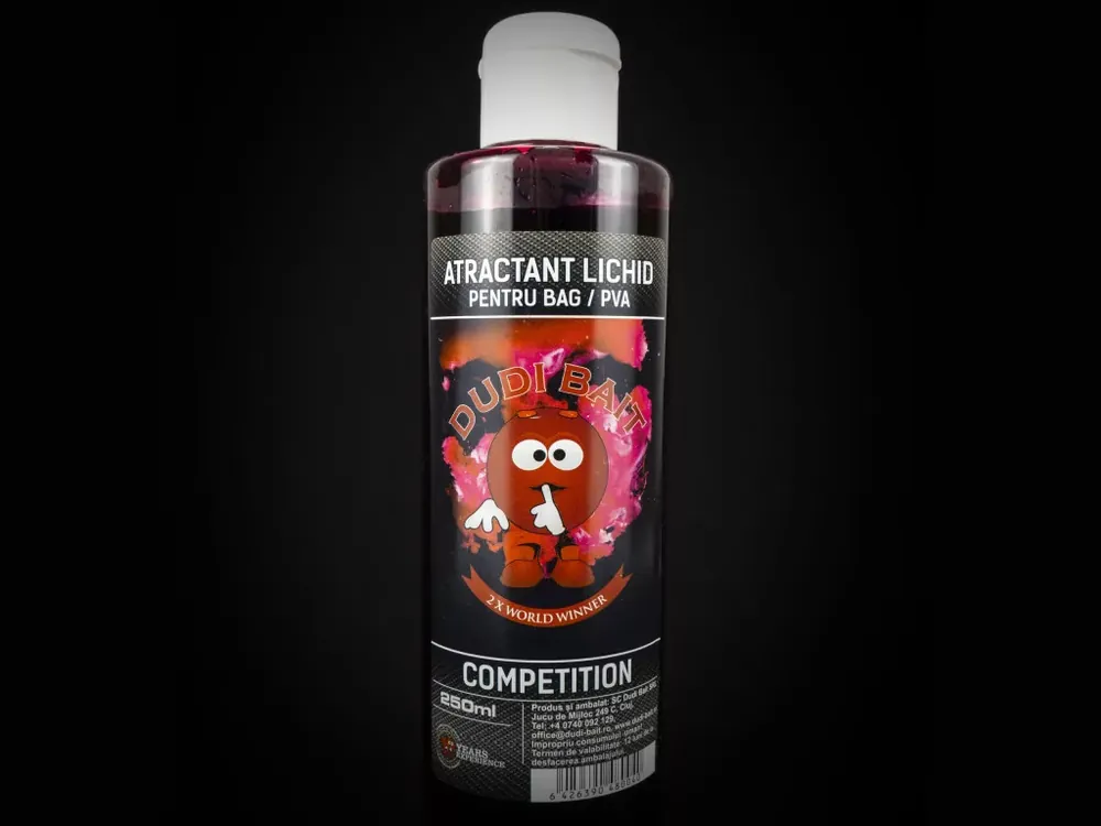 Gecertificeerd DUDI BAIT PVA BAG Aditive "Competition" 250 ml - F