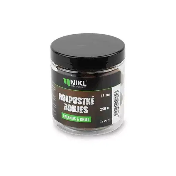 Nikl oldódó bojli Calanus Krill 18mm 150gr Beperkte Voorraad