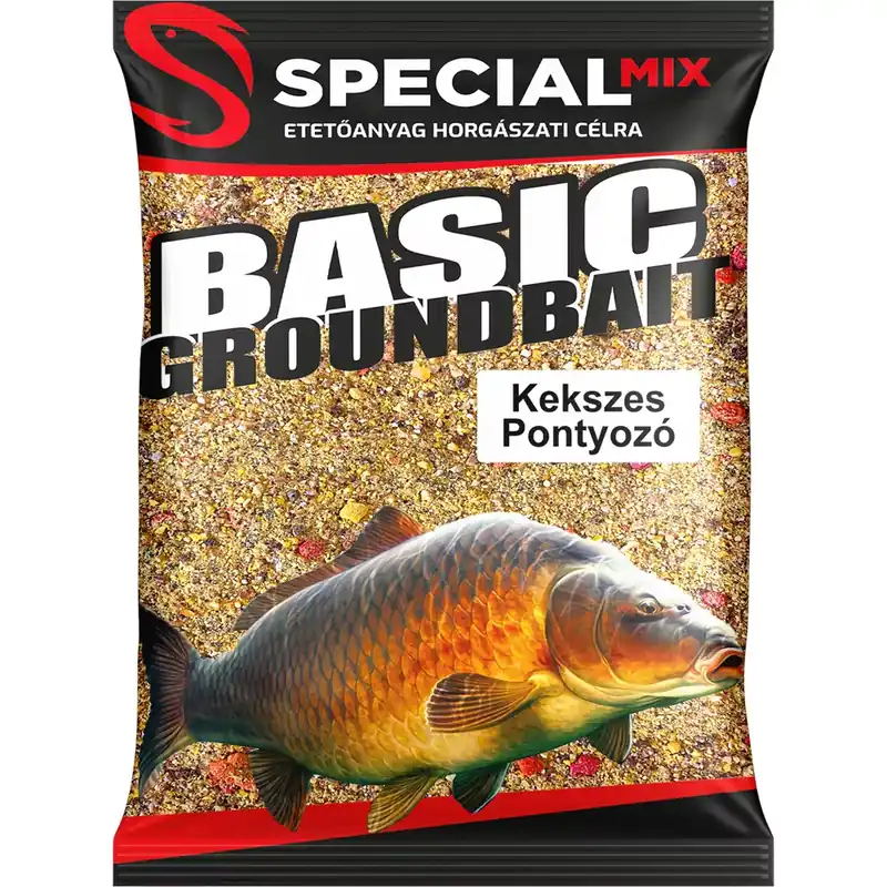 Speciál mix Kekszes pontyozó etetőanyag 1 kg 1000 g - Fishin Flitsaanbieding