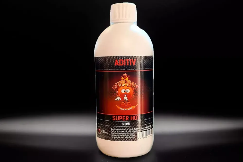 DUDI BAIT ADITIV „MISTER RED SUPER HOT” 500ML - Fishingland. Seizoensaanbieding