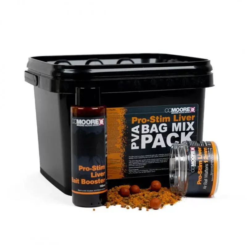 CC MOORE PRO-STIMLIVER PVA BAG MIX PACK 1kg Gratis Retour