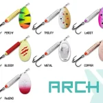 Betaalbaar Delphin ARCH Spinner körforgó 20g/méret.5/METAL - Fishinglan