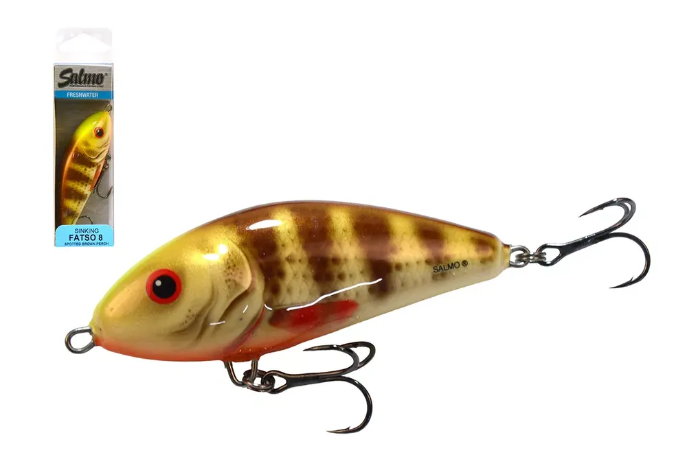 Tijdelijk Beschikbaar SALMO WOBBLER FATSO F8S SBP