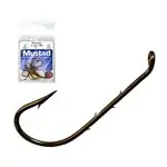 MUSTAD BEST KIRBY HOOKS BRONZE 8 10DB/CSOMAG - Fishingland.h Superprijs