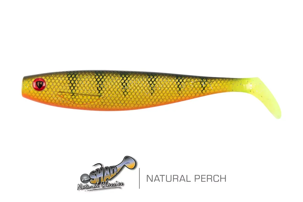 "Pro Shad 14cm / 5.5"" - UV Natural Perch&quo Actieprijs