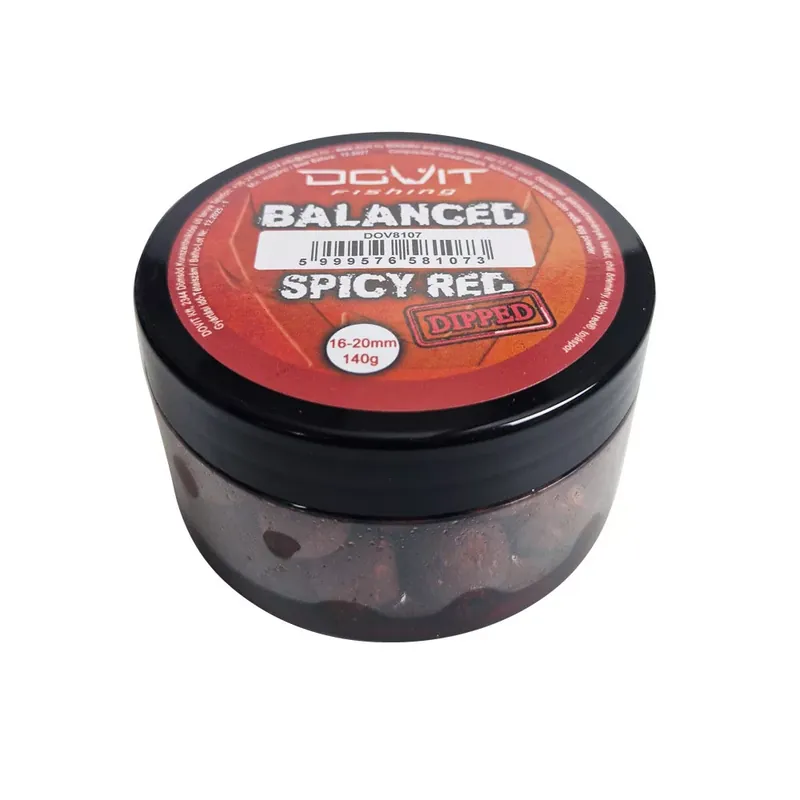 Beperkte Voorraad DOVIT DIPPELT BOJLI 16-20mm - spicy red