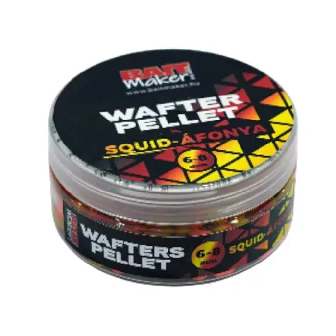 Voordeelprijs BAIT MAKER WAFTERS PELLET 6-8 MM SQUID ÁFONYA 30 G - Fishing