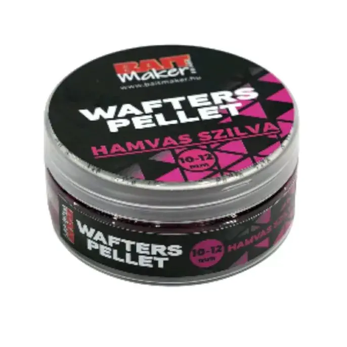 Gereduceerde Prijs BAIT MAKER WAFTERS PELLET SMOKE 10-12 MM HAMVAS SZILVA 30 G