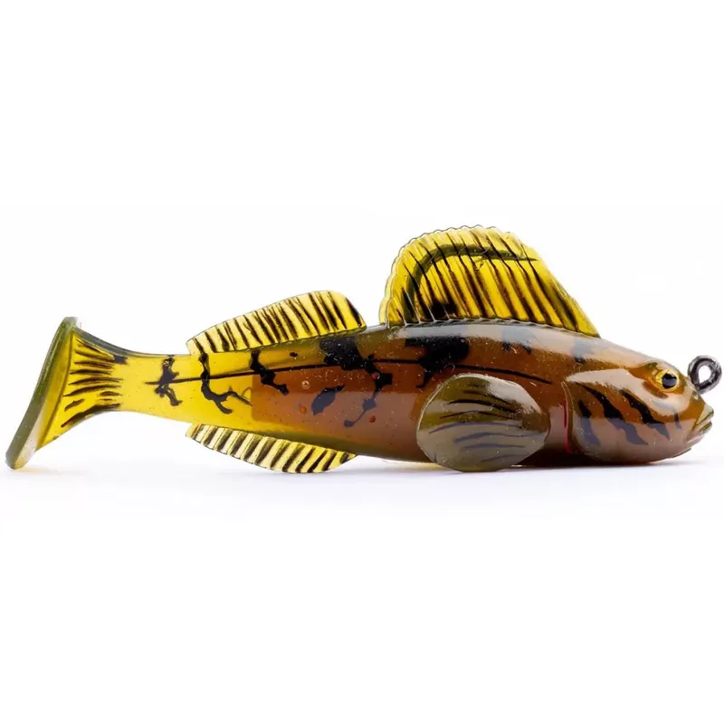 LIVETARTGET 3.3” GOBY PADDLETAIL RIGGED GREEN / BROWN 84MM 1 Bestel Nu