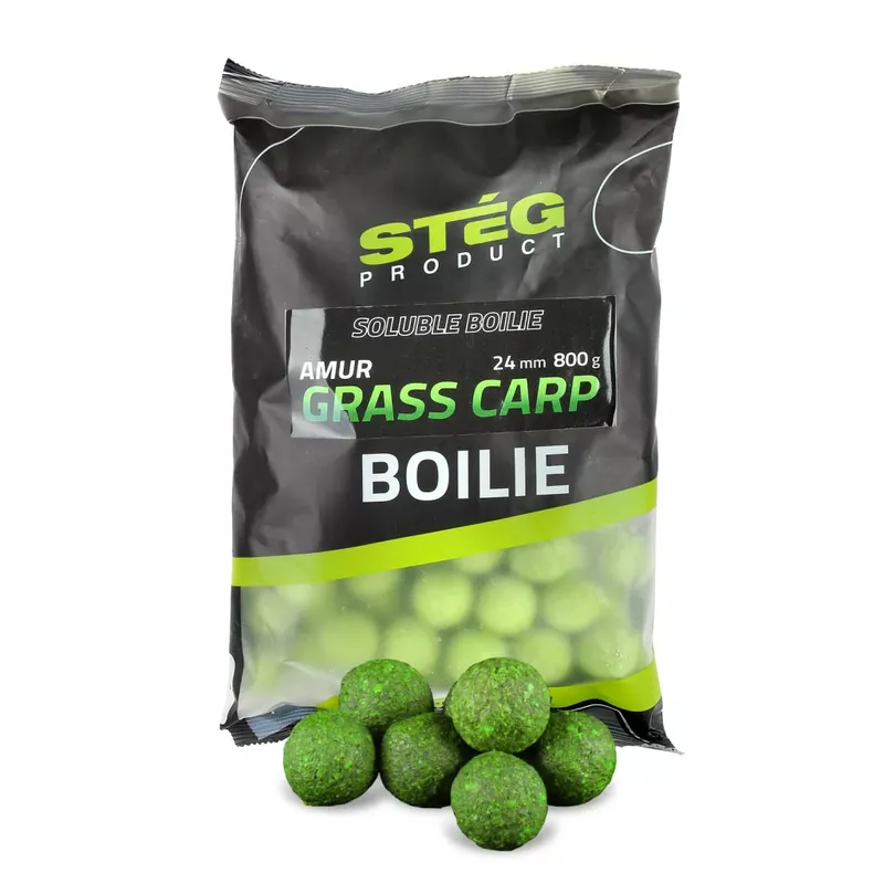 Stég Soluble Boilie 24mm 800g Amur-Grasscarp - Fishingland.h Betaalbaar