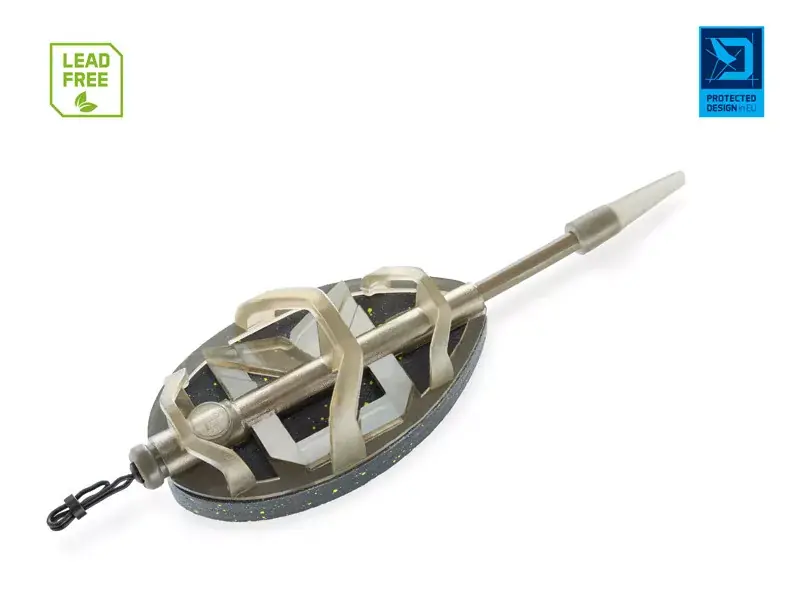 Beperkte Voorraad Delphin Method QUIX ECO ólommentes kosár L 80g - Fishingland