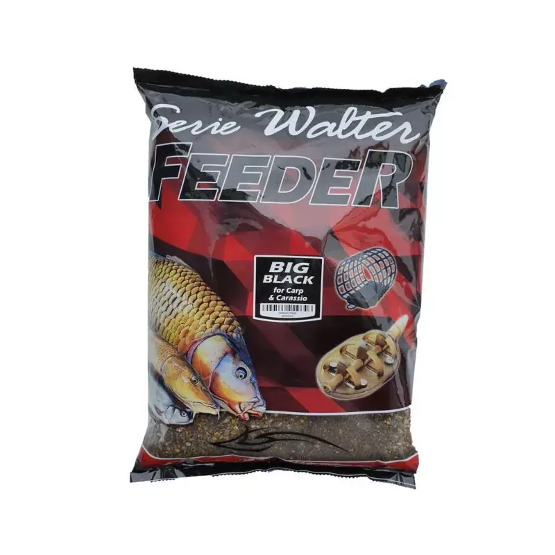 Goedkoop Serie Walter Etetőanyag SW Feeder Big Black 2kg - Fishinglan