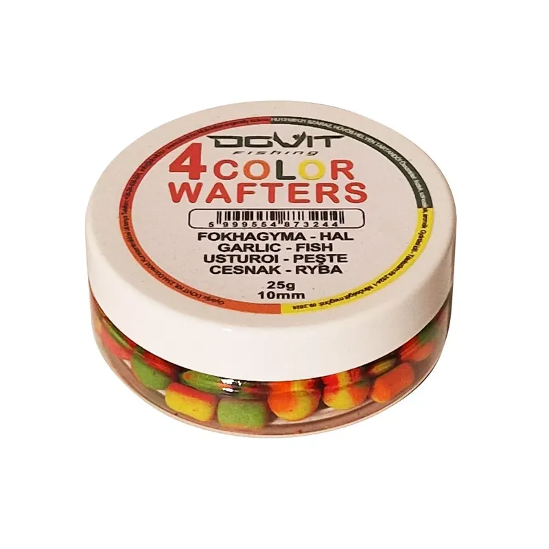 DOVIT 4 COLOR WAFTERS - fokhagyma - hal 25 gr - Fishingland. Koop Vandaag
