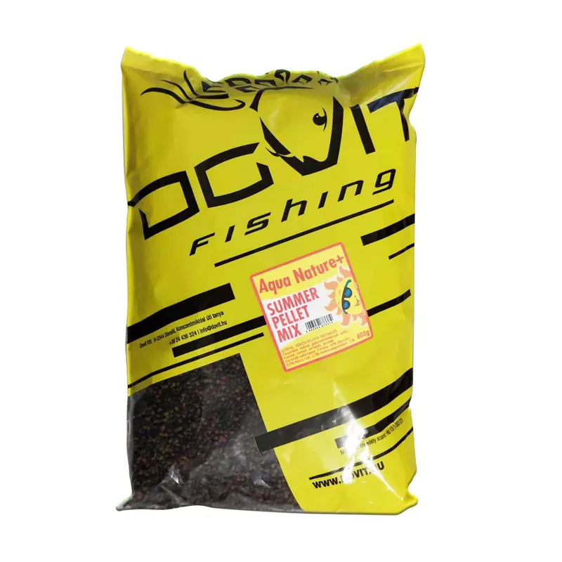 DOVIT AQUA NATURE + - summer pellet mix 800 gr - Fishingland Korting