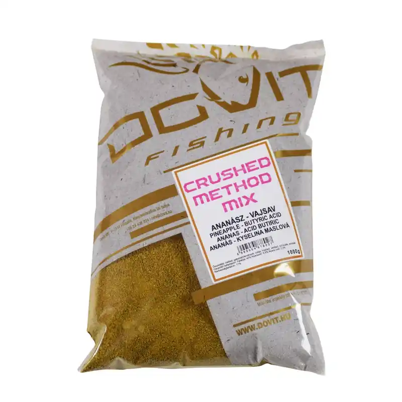 DOVIT CRUSHED METHOD MIX - ananász - vajsav 1 kg - Fishingla Rechtstreeks Van De Fabrikant