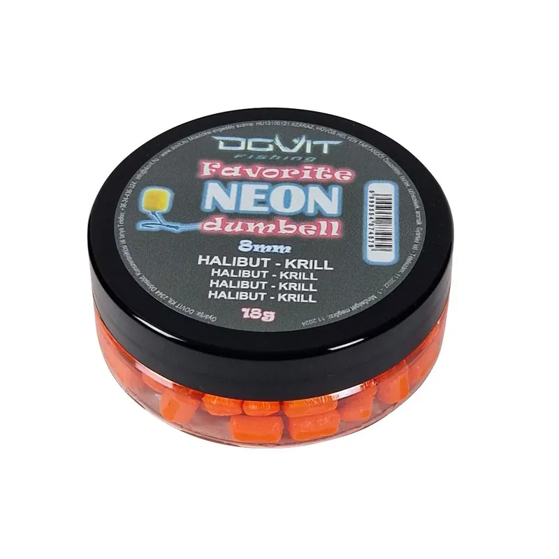 DOVIT FAVORITE NEON WAFTERS 8MM - halibut - krill 18 gr - Fi Merkproduct