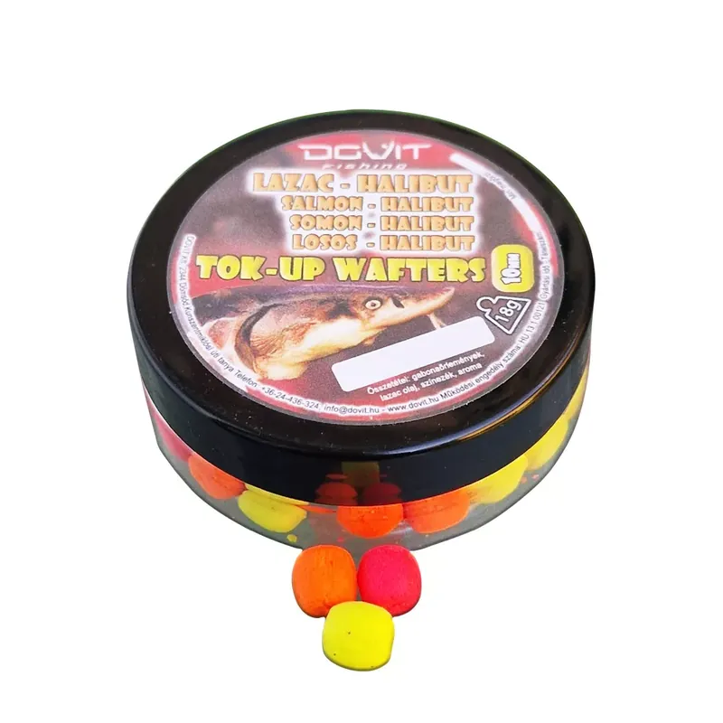 DOVIT TOK-UP WAFTERS 10MM - lazac - halibut 18 gr - Fishingl Weekendaanbieding