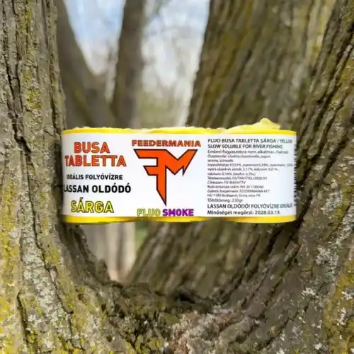 Betrouwbaar FEEDERMANIA BUSA TABLETTA FLUO SMOKE LASSAN OLDÓDÓ SÁRGA - Y