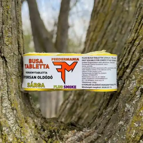 FEEDERMANIABUSA TABLETTA FLUO SMOKE VERSENYTABLETTA GYORSAN Superprijs
