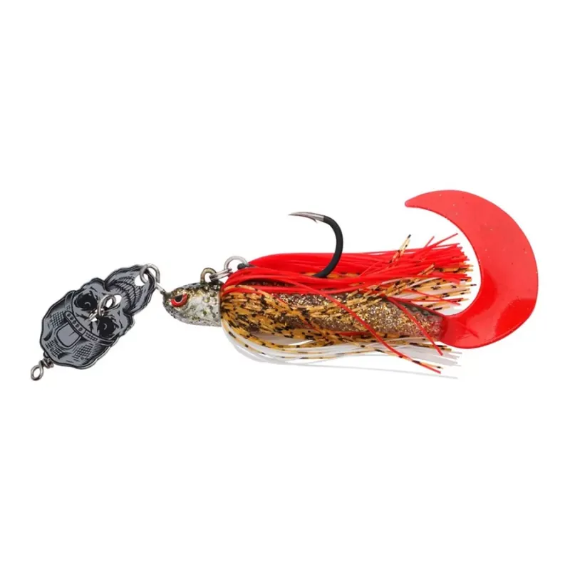 MADCAT SKULL BLADE JIG XL 55G S7/0 SALTNPEPPER - Fishingland Rechtstreeks Van De Fabrikant
