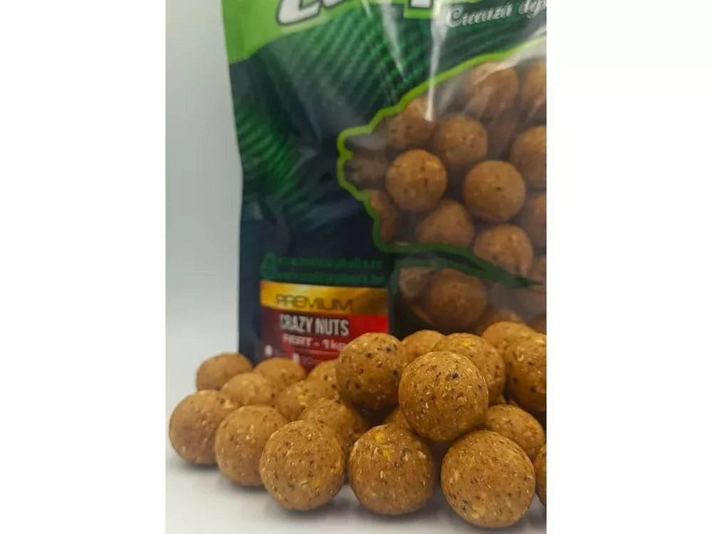 MEFI Crazy Nuts Premium Fozött Bojli 20mm 1kg - Fishingland. Snelle Levering