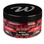 Serie Walter Hook pellet SW BLOODY 9MM STRAWBERRY 30g - Fish Direct Beschikbaar