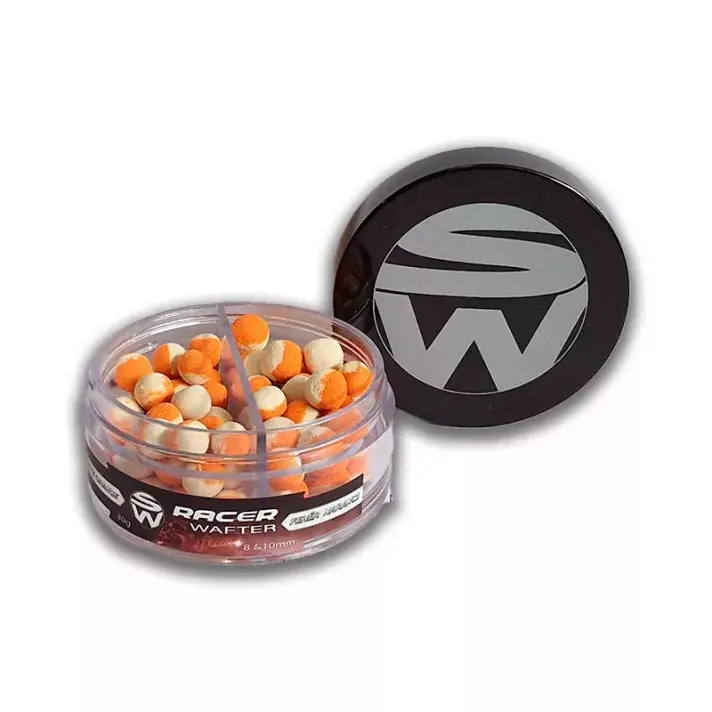Uitverkoop Serie Walter Hook pellet SW RACER WAFTER FEHÉR NARANCS 30g -