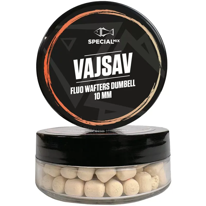 Speciál mix Fluo Wafters Dumbell 10 mm Vajsav 20 g - Fishing Favoriet