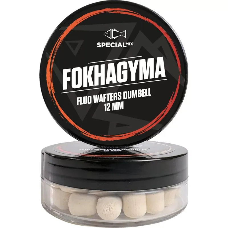 Speciál mix Fluo Wafters Dumbell 12 mm Fokhagyma 20 g - Fish Bestseller