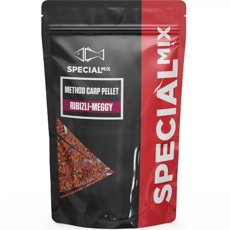 Speciál mix Method Carp Pellet Ribizli-meggy 2 mm 500 g - Fi Direct Beschikbaar