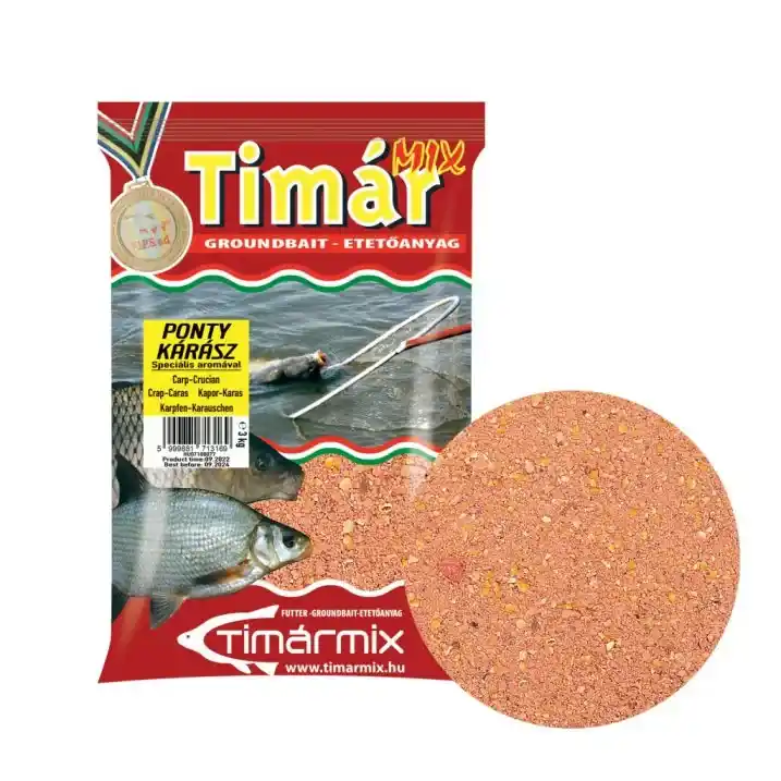 Koop Online Timár Mix BASIC 1kg Ponty Kárász piros