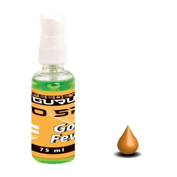 Timár Mix Feeder Guru Fluo Spray 75 ml Gold Fever - Fishingl Actieprijs