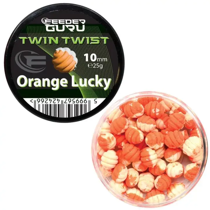 Superprijs Timár Mix Feeder Guru Twin Twist 10mm 25g Orange Lucky - Fis