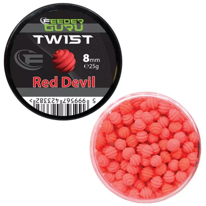 Timár Mix Feeder Guru Twist 8mm 25g Red Devil - Fishingland. Koopje