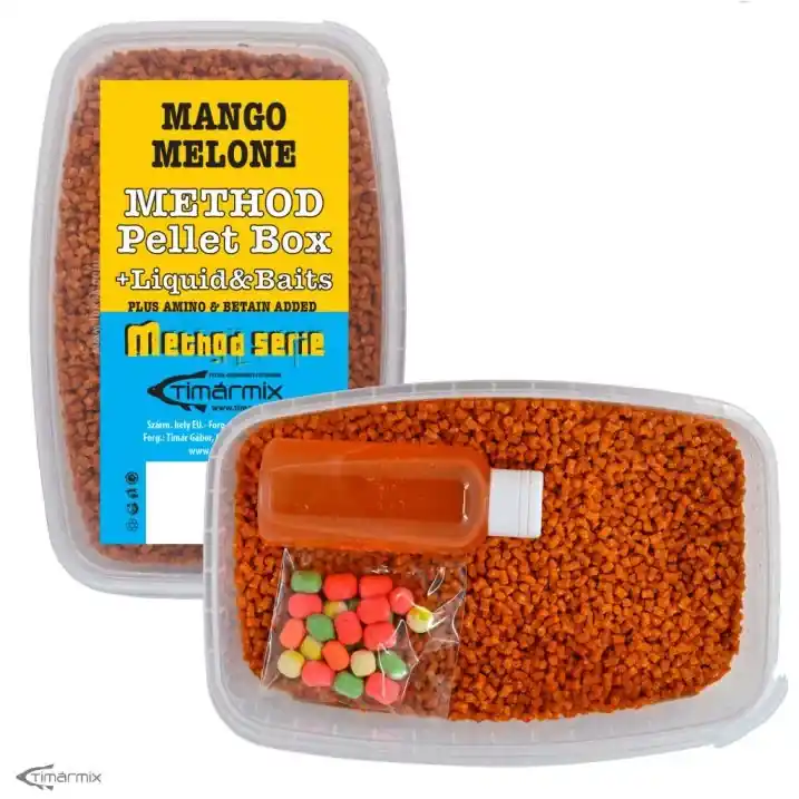 Timár Mix Pellet box + liquid+ baits mix ( gratis ) 500g Man Direct Verzonden