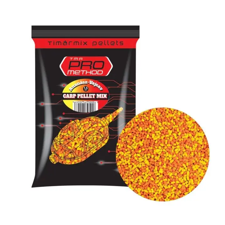 Beste Prijs Timár Mix Pro Method Carp Pellet 800g 3mm Ananász-Vajsav - F