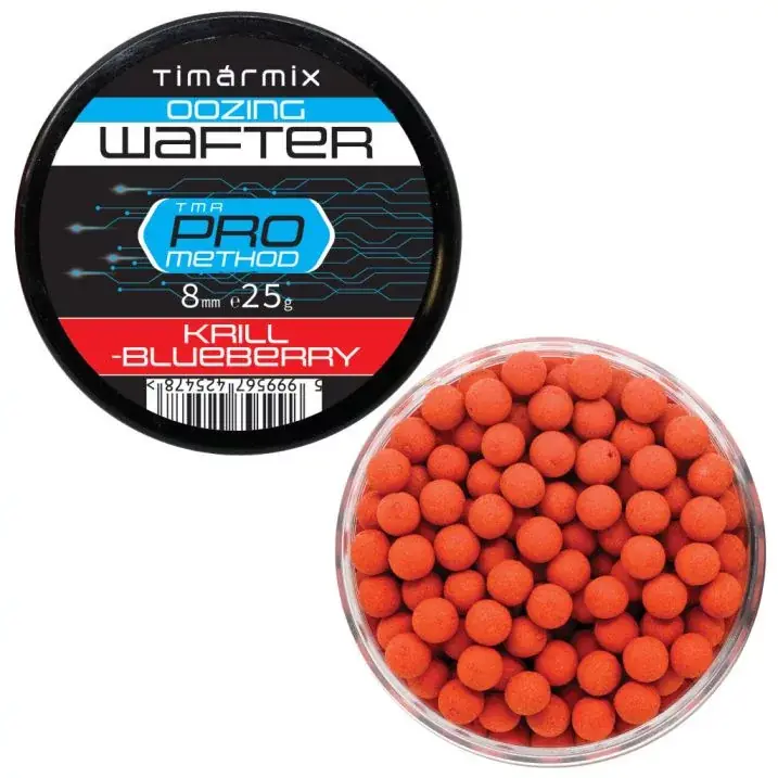Gereduceerde Prijs Timár Mix Pro Method Oozing Wafter 8mm 25g Krill-Blueberry -