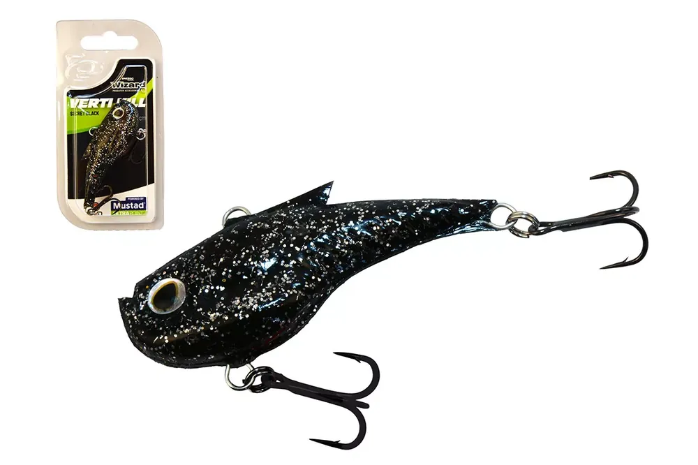 Exclusieve Aanbieding WIZARD STRIKE+VERTI KILL 20 G 6,5 CM SECRET BLACK - Fishingl