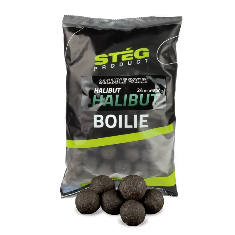 Stég Soluble Boilie 24mm 800g Halibut Aanbieding