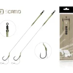Delphin sCAMO Boilie rig / 2db 20cm/25lbs/ 8 - Fishingland.h Direct Beschikbaar