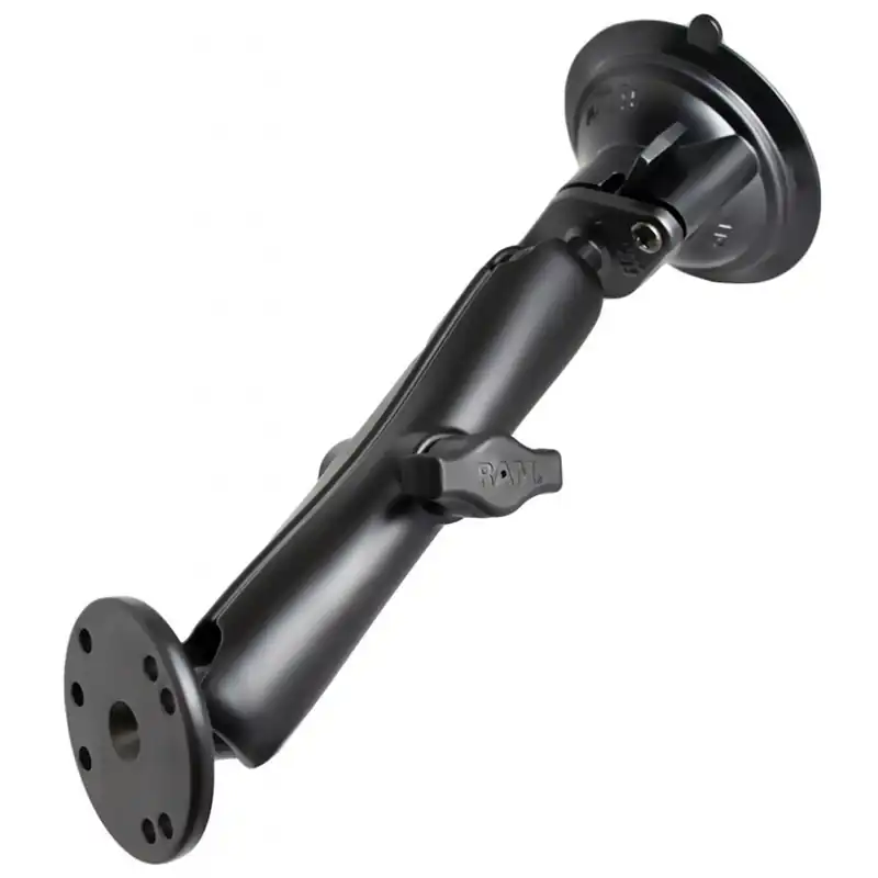 RAM® Tapadókorongos bázis hosszú karral és kör alakú AMPs furatú talppal Fabrieksprijs