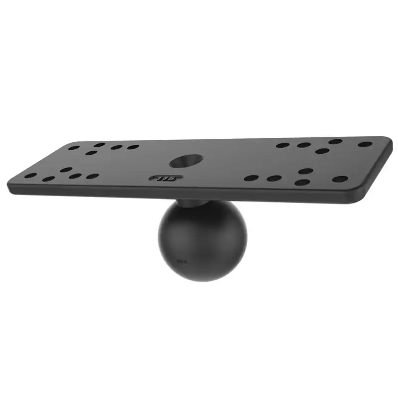 Laatste Kans RAM® univerzális 6.25" X 2" négyszögletes bázis 1,5"-os golyóval