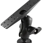 Nieuw RAM® D-méretű (2,25-os) tartó rendszer 11x3-os téglalap alakú lemezzel és 3,68-os kör alakú talppal