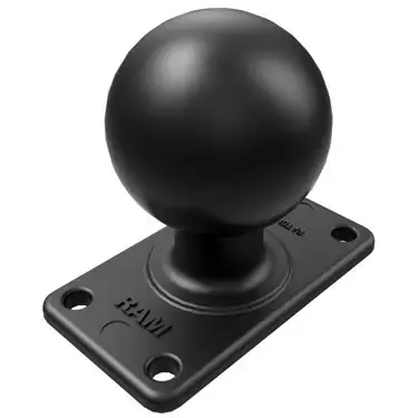 Uitverkoop RAM® 35x75mm téglalap alakú tartó VESA rögzítési lyukakkal és 2,25-es golyóval