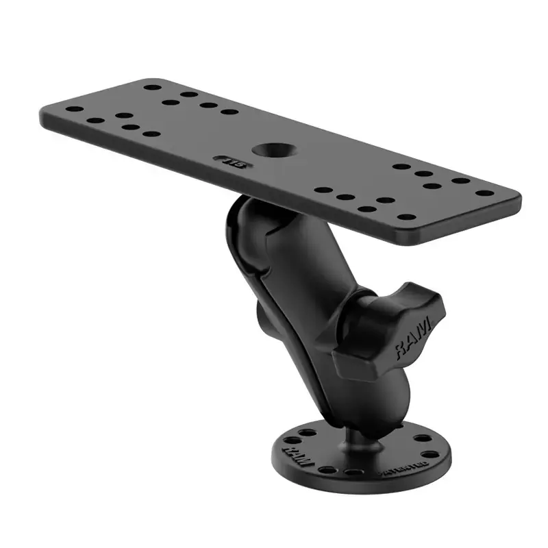 Betrouwbaar RAM® Univerzális tartószerkezet 16x5 cm-es tartóval és kör alakú talppal (B-méret)