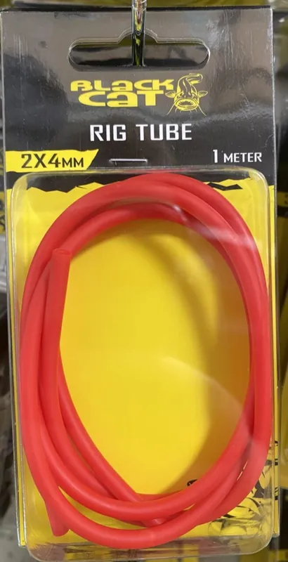Koopje BLACK CAT 1,00m Black Cat Rig Tube - red - piros1pcs 2x4mm