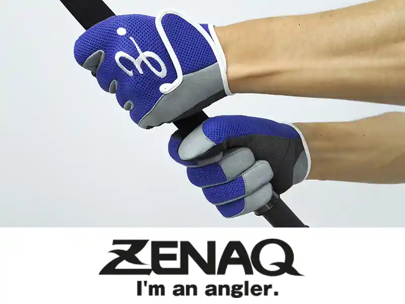 Aanbieding ZENAQ 3-D SHORT GLOVE BLUE 3L - kesztyű