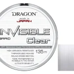 Beperkt Aanbod DRAGON Braided 8X Invisible Clear 135m 0.12mm 10.6kg