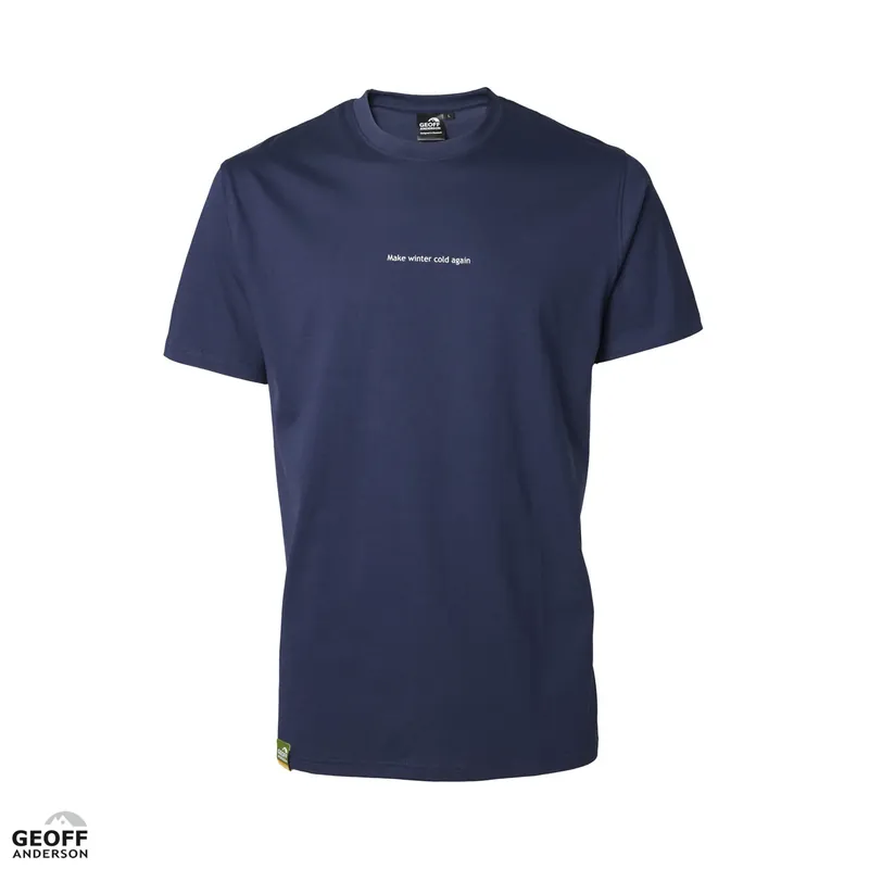 Organic Tee Winter Navi Flitsaanbieding